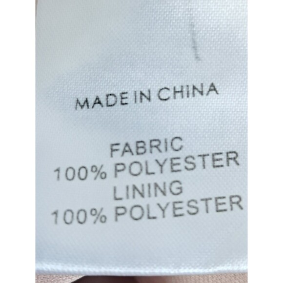 NWT Eilly Bazar Women's Short Sleeve Floral Slip Dress  Pink  L Crochet - Picture 10 of 11